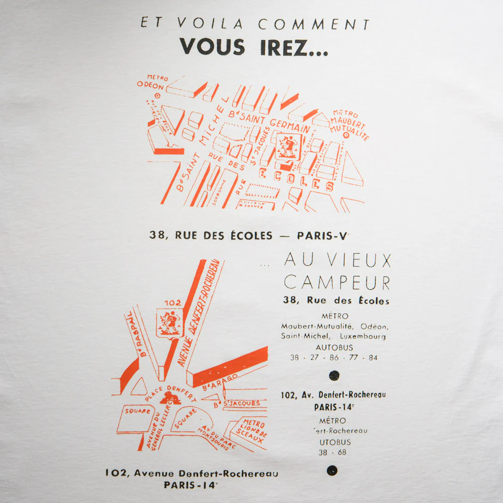 Au Vieux Campeur - T-shirt Manches Courtes Plans - Blanc - Image 5