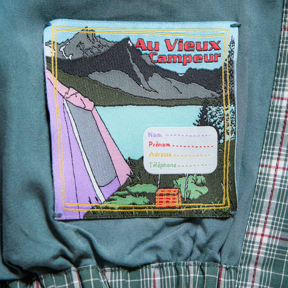 Au Vieux Campeur - Veste Ă carreaux Claude - Vert & Blanc - Image 10