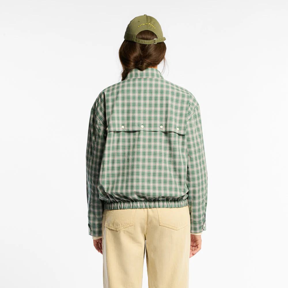 Au Vieux Campeur - Veste Ă carreaux Claude - Vert & Blanc - Image 3