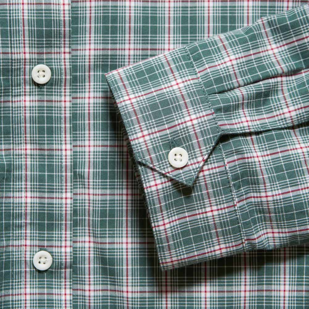 Au Vieux Campeur - Veste Ă carreaux Claude - Vert & Blanc - Image 6