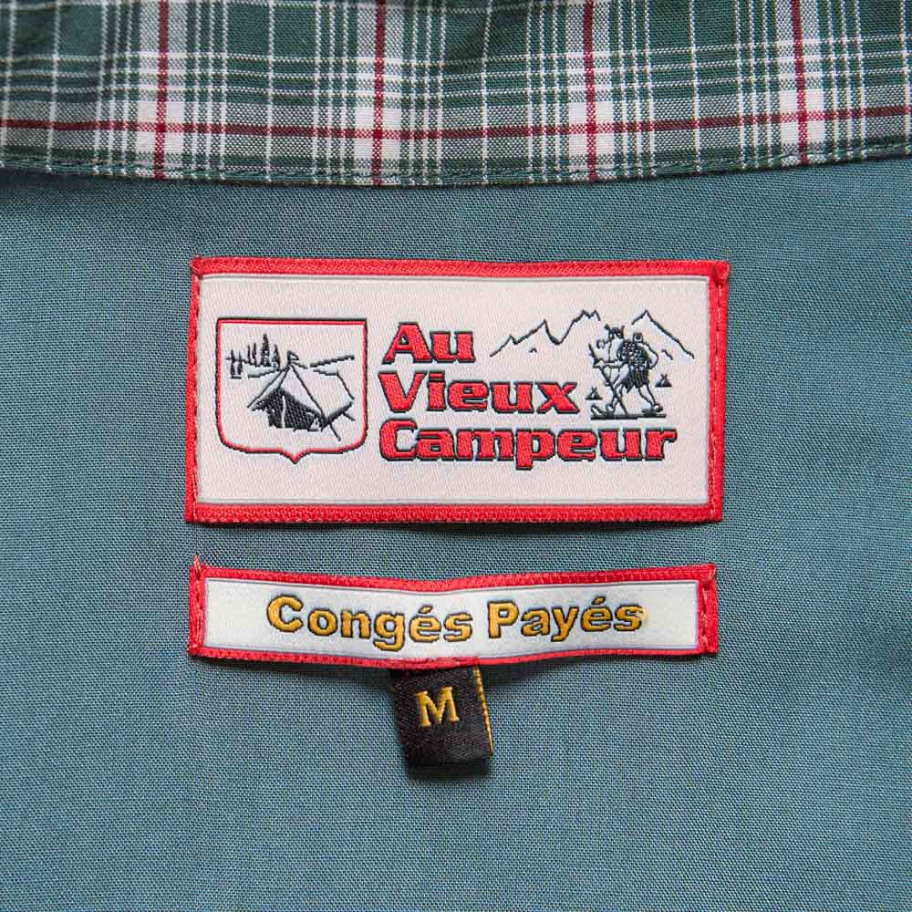 Au Vieux Campeur - Veste Ă carreaux Claude - Vert & Blanc - Image 9