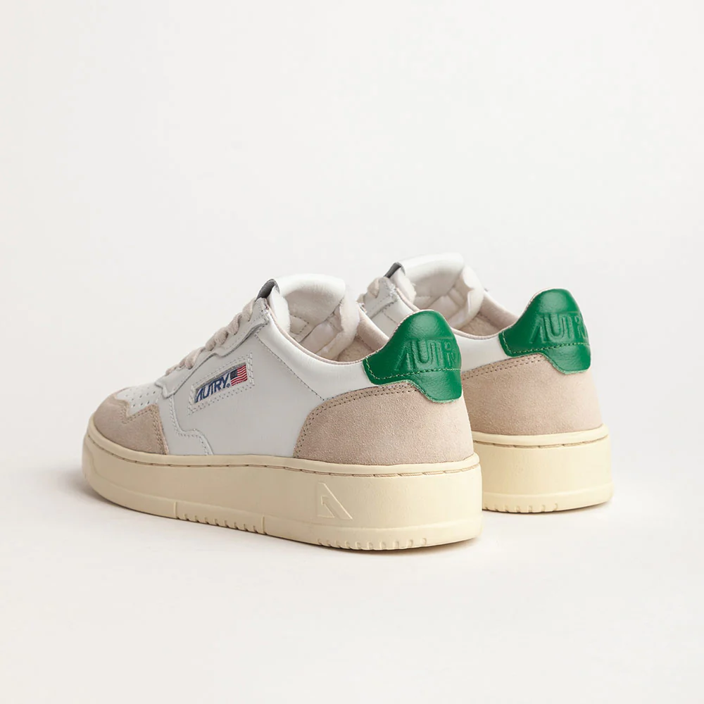 Autry - Baskets Medalist Low Wom - Vert & Beige - Image 5