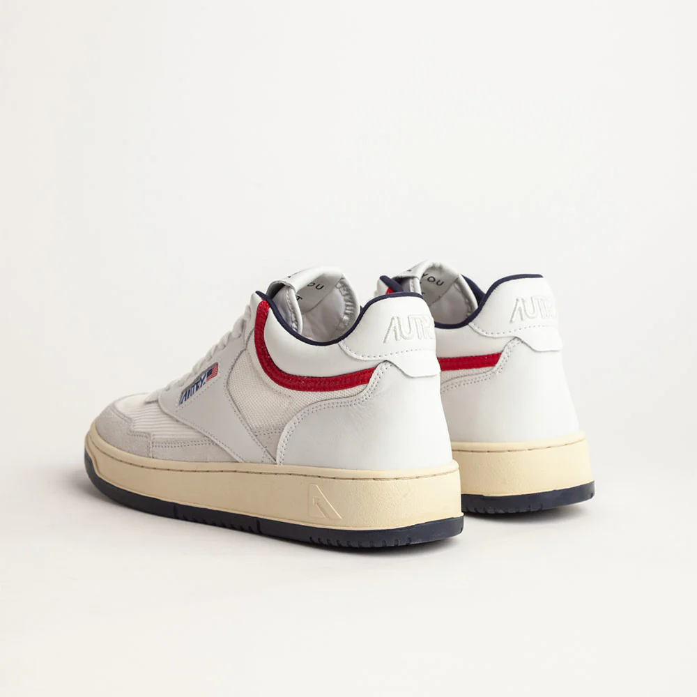 Autry - Baskets Open Mid Man - Rouge - Image 5