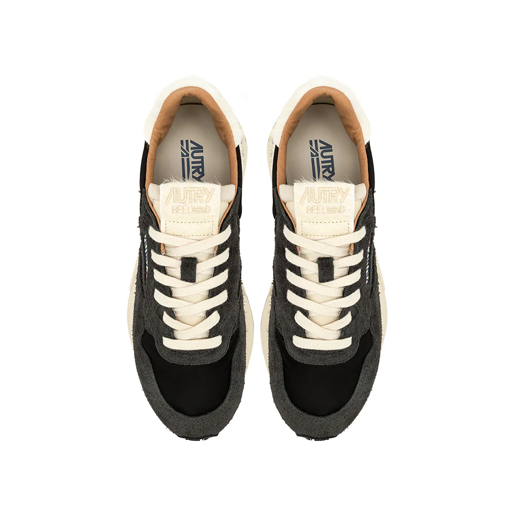 Autry - Baskets Reelwind Low Wom - Noir Suede - Image 3