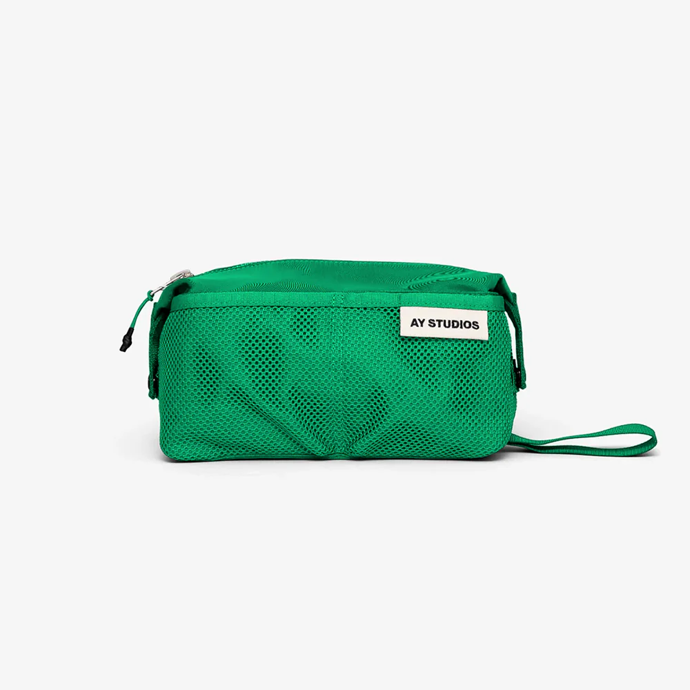 Ay studios - Trousse de toilette Wash Bag - Vert