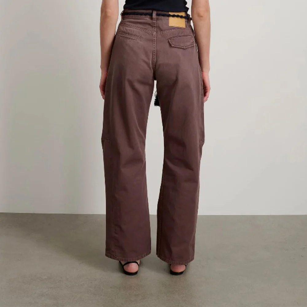 B Sides - Pantalon chino Lange Lasso - Marron Vintage Tess - Image 6