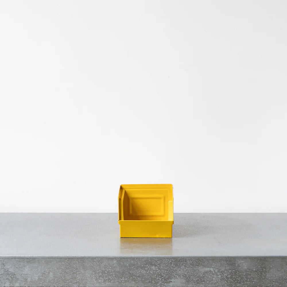 Bac de rangement - Jaune