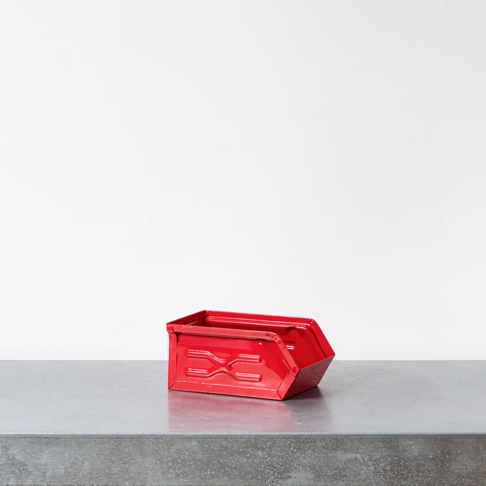 Bac de rangement - Rouge
