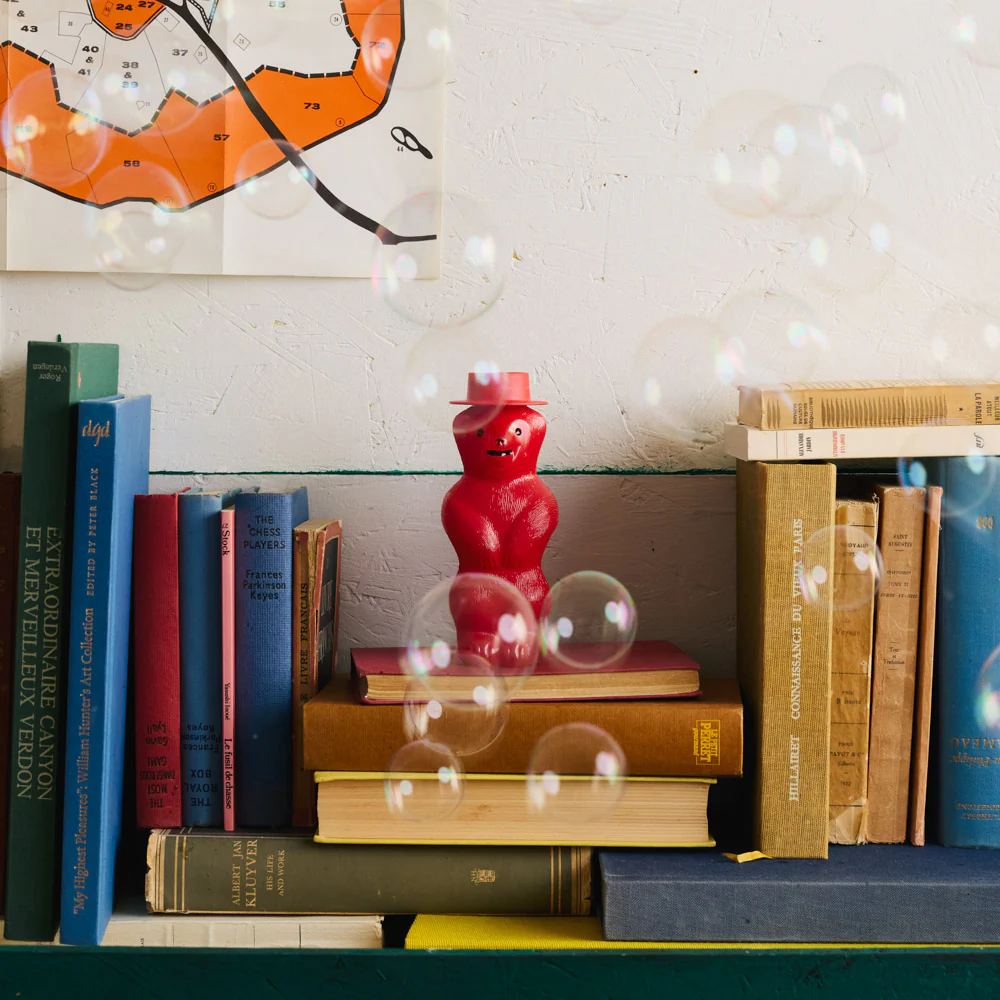 Bulles de savon Ours - Rouge - Image 4