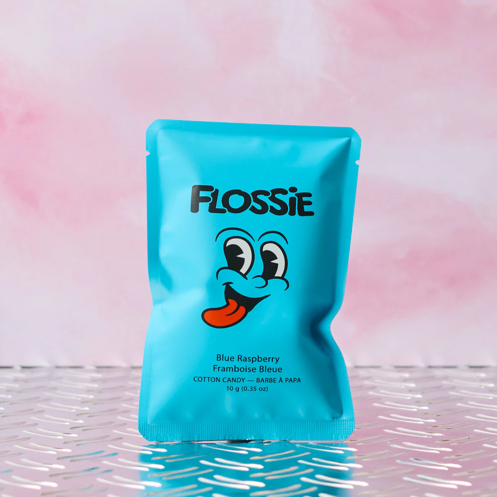 Barbe à papa - Framboise bleue
