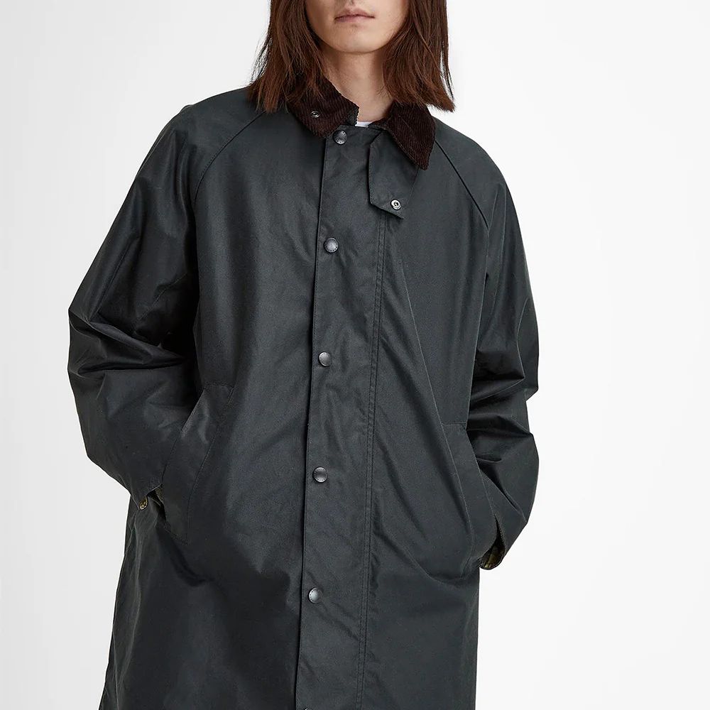 Barbour - Veste Exmoor Wax - Sage - Image 5
