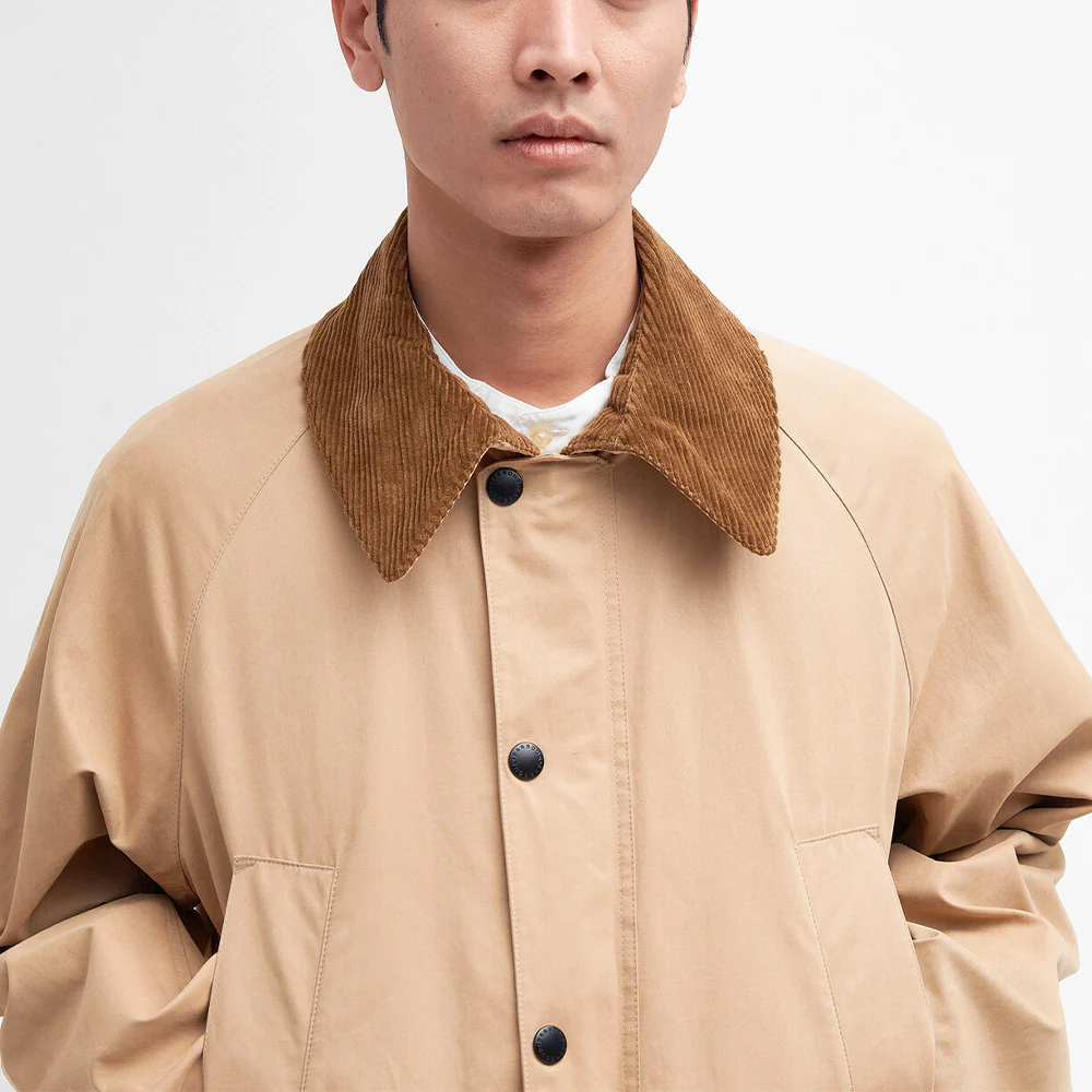 Barbour - Veste Os Pleached Bedale Casual - Beige - Image 3