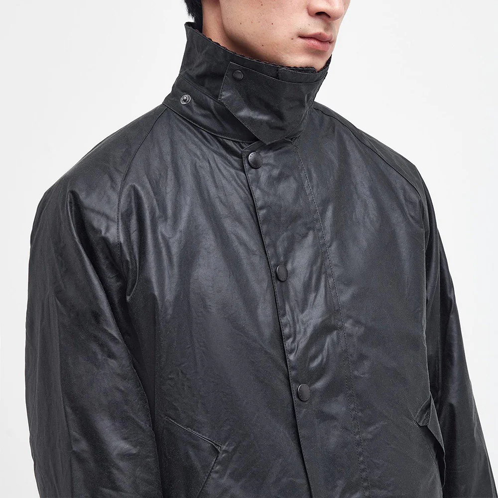 Barbour - Veste Os Transport Wax - Sage - Image 3