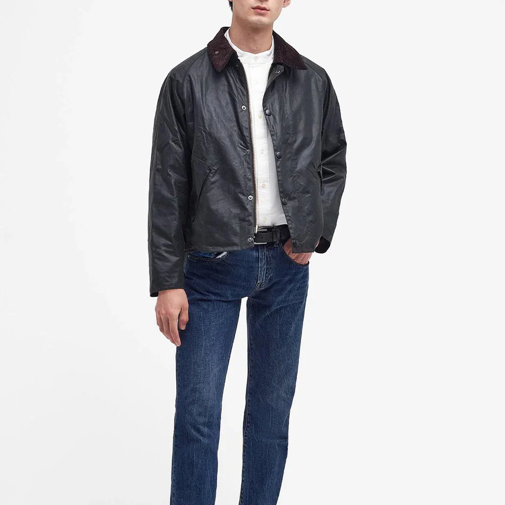 Barbour - Veste Os Transport Wax - Sage - Image 4