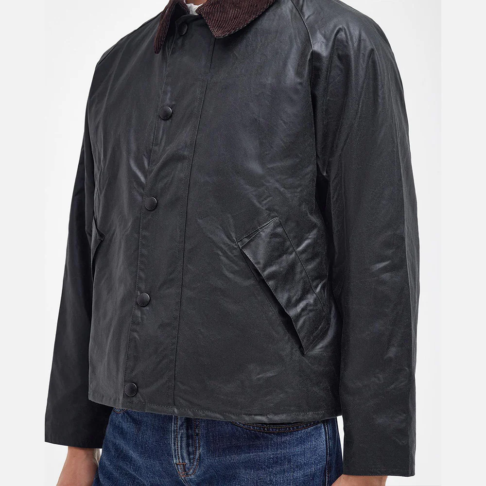 Barbour - Veste Os Transport Wax - Sage - Image 7