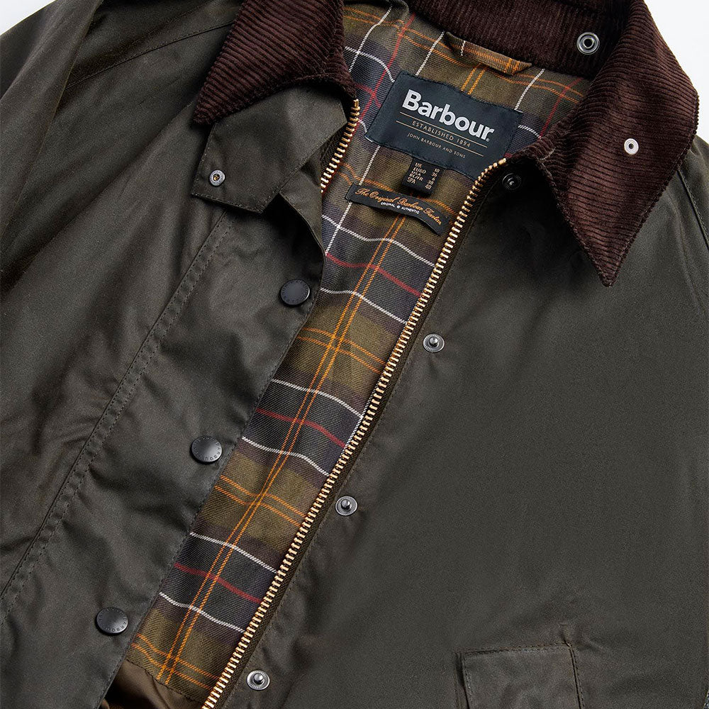 Barbour - Veste Transport Wax - Olive - Image 8