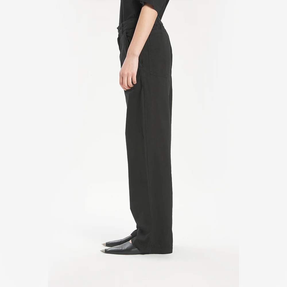 Barena -  Pantalon Ida Tendon - Noir - Image 4