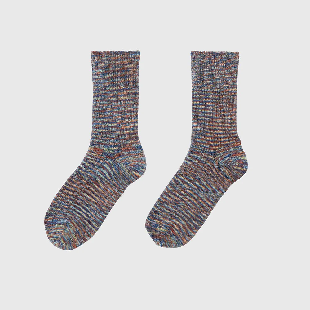 Baserange - Chaussettes Mi-Hautes Twist - Multicolore