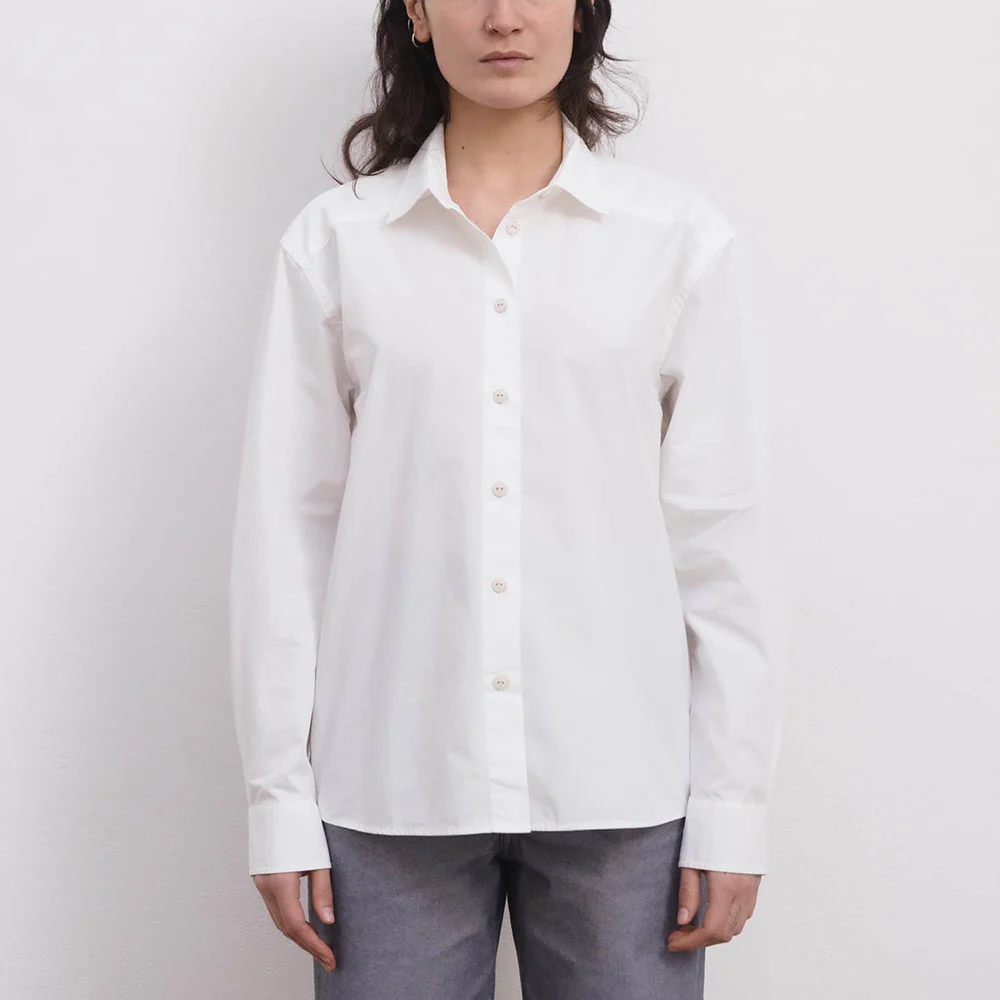 Baserange - Chemise Bent - Blanc - Image 2