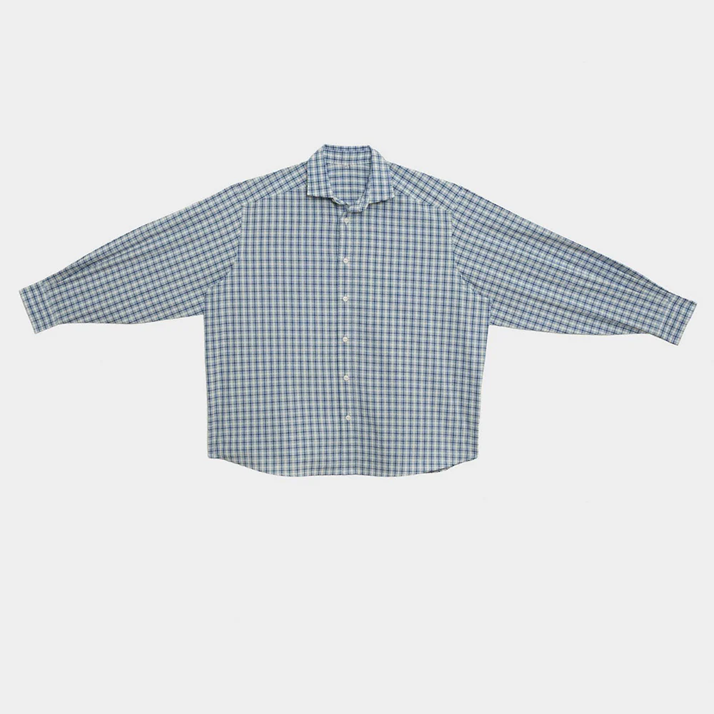 Baserange - Chemise Claude - Blue Check