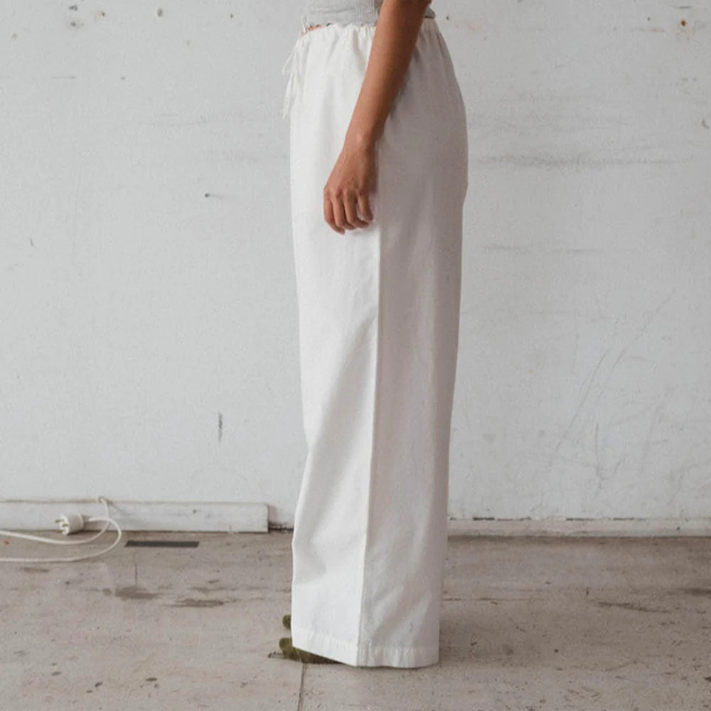 Baserange - Pantalon Kolla - Blanc - Image 3
