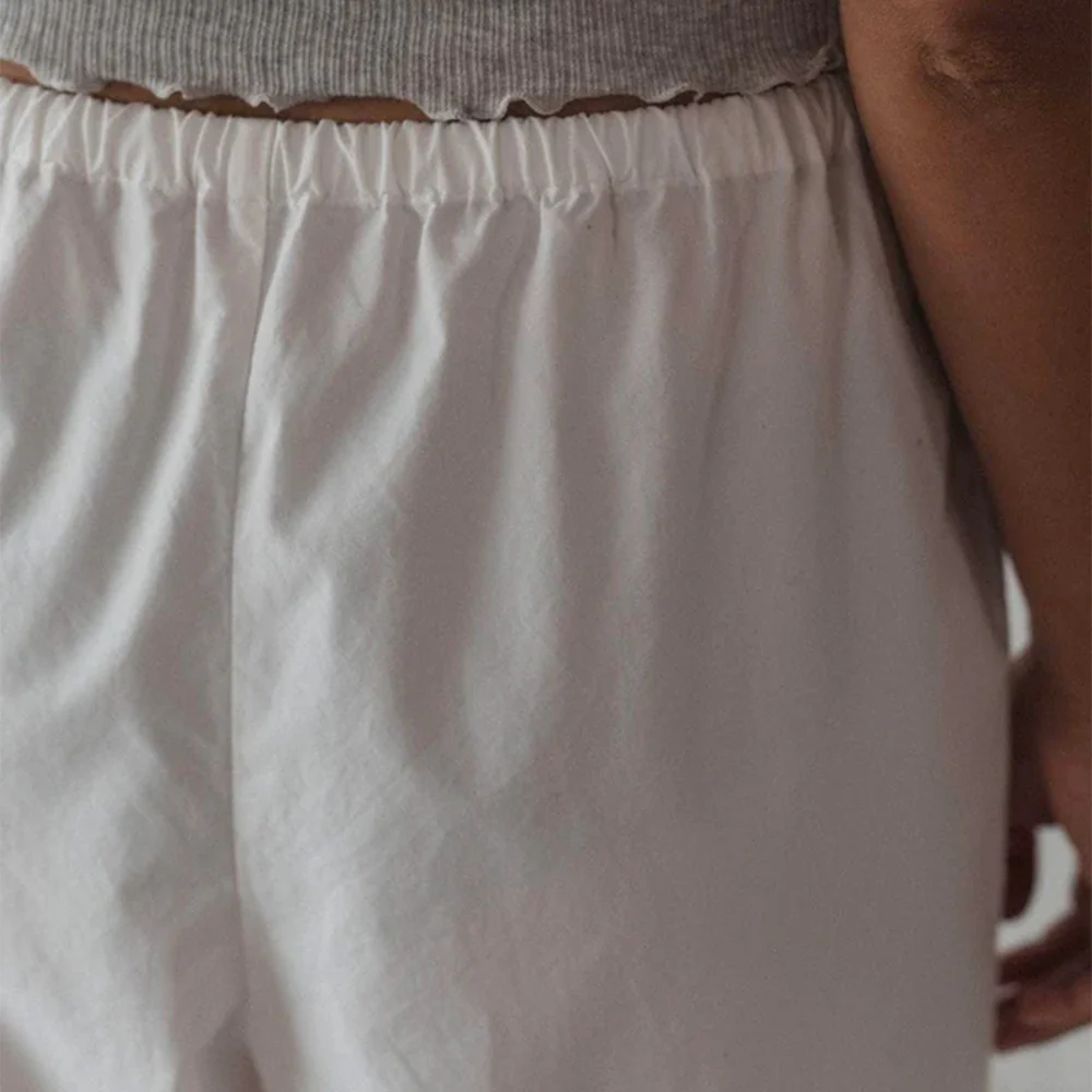 Baserange - Pantalon Kolla - Blanc - Image 6