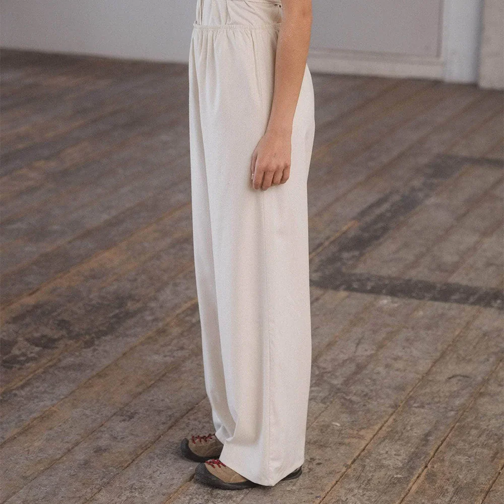 Baserange - Pantalon Stoa - Blanc - Image 3