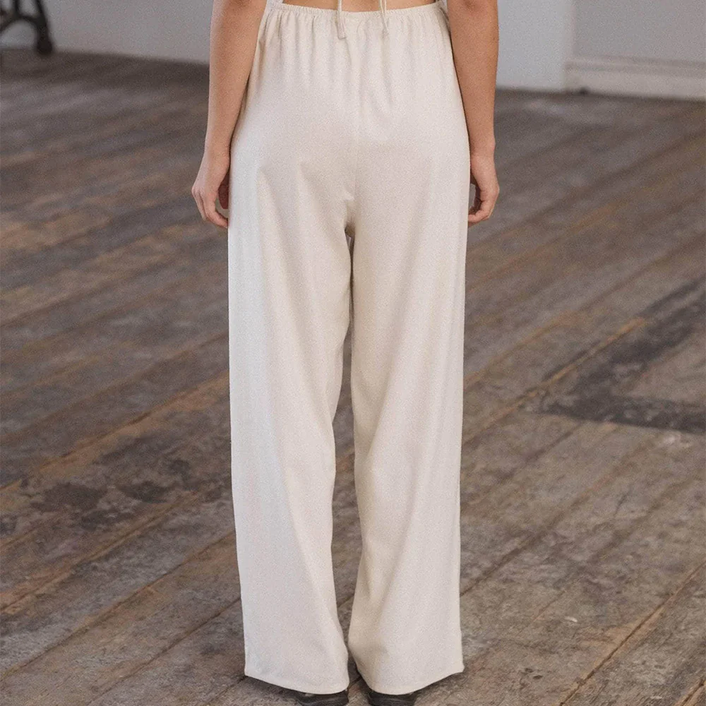 Baserange - Pantalon Stoa - Blanc - Image 6