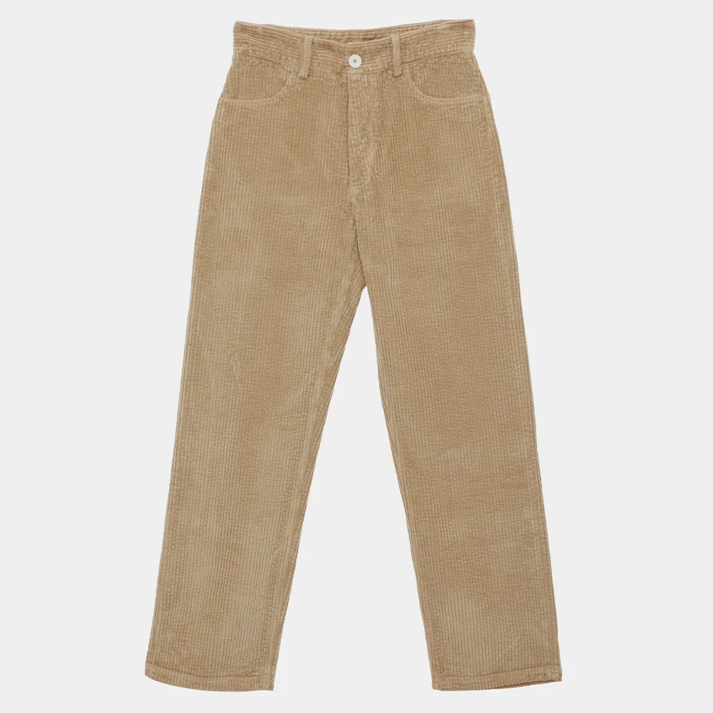 Baserange - Pantalon Tajo - Marron Guve