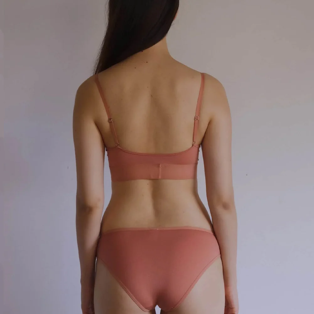 Baserange - Soutien Gorge Soft - Terracotta - Image 3