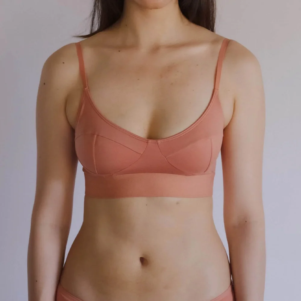 Baserange - Soutien Gorge Soft - Terracotta - Image 4
