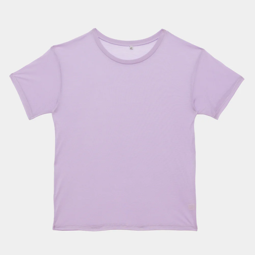 Baserange - T Shirt Ample - Violet
