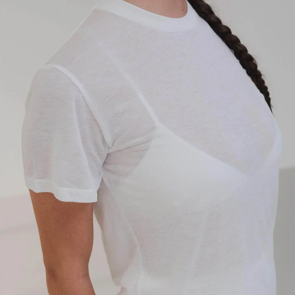 Baserange - Tee-Shirt - Blanc - Image 5