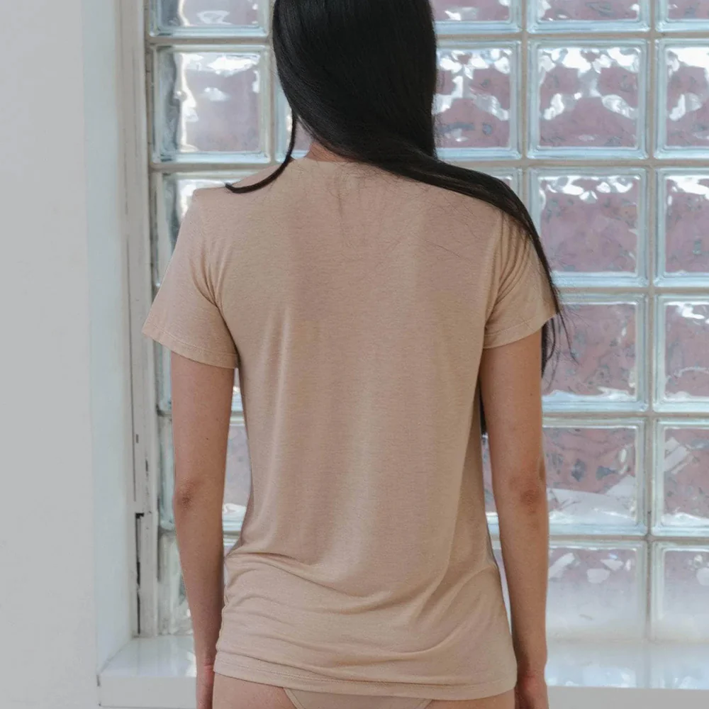 Baserange - Tee-Shirt - Nude - Image 3