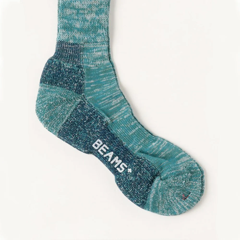 Beams Plus - Chaussettes Outdoor - Marine - Image 2