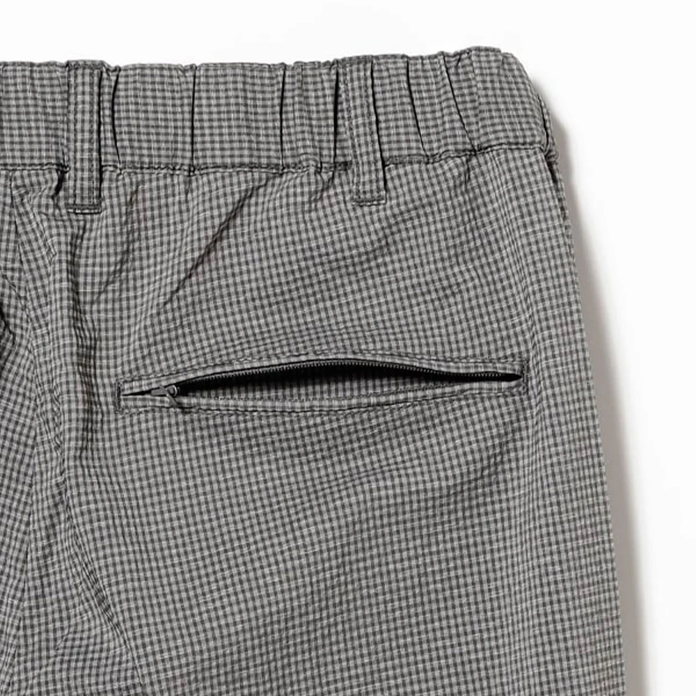 Beams Plus - Pantalon 2 Pleats Gaufré - Gris - Image 3
