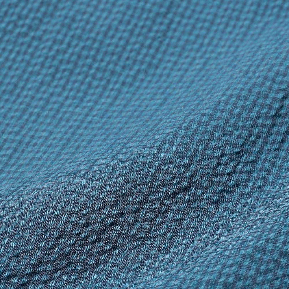 Beams Plus - Short Gaufré Gingham - Bleu - Image 5