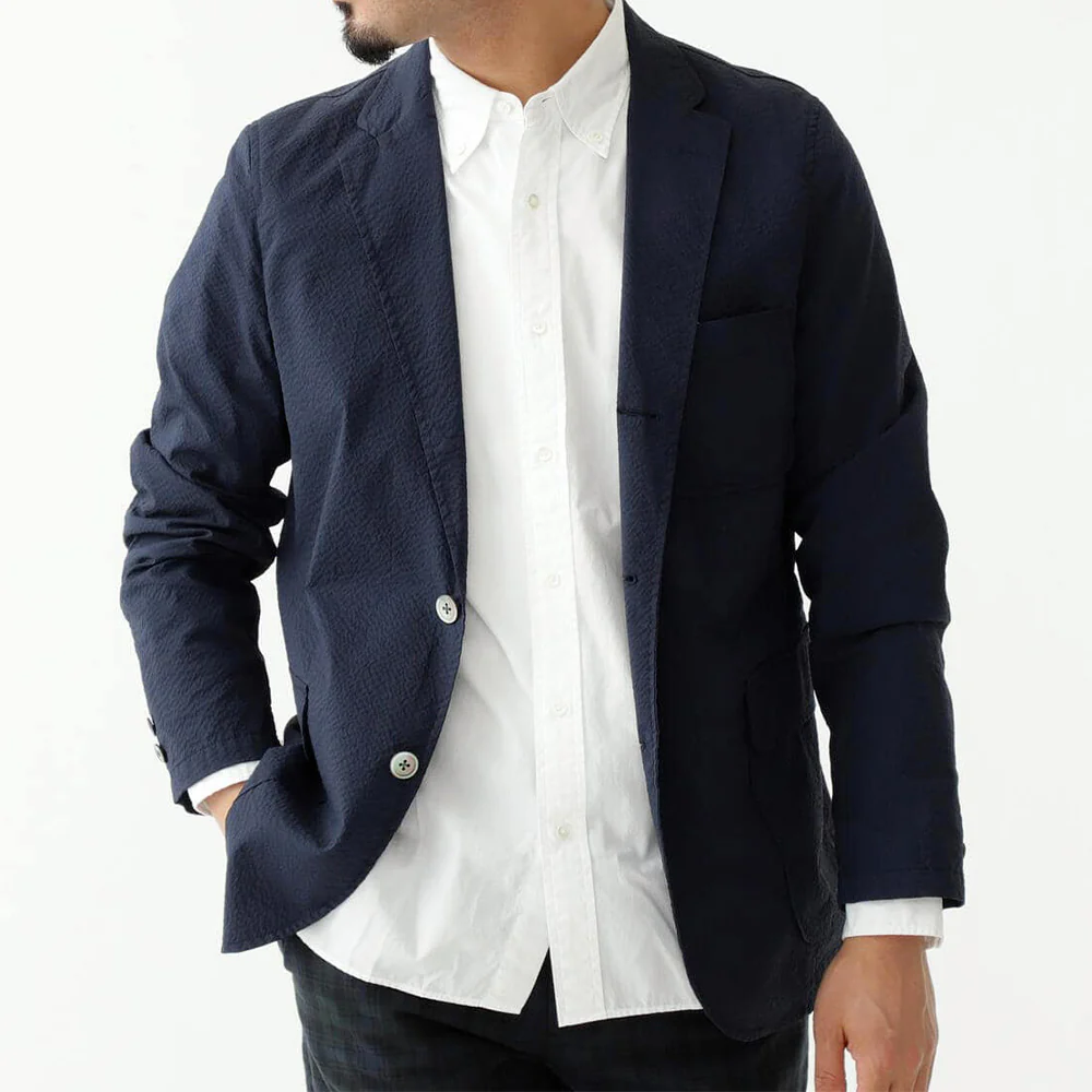 Beams Plus - Veste Costume - Marine - Image 4
