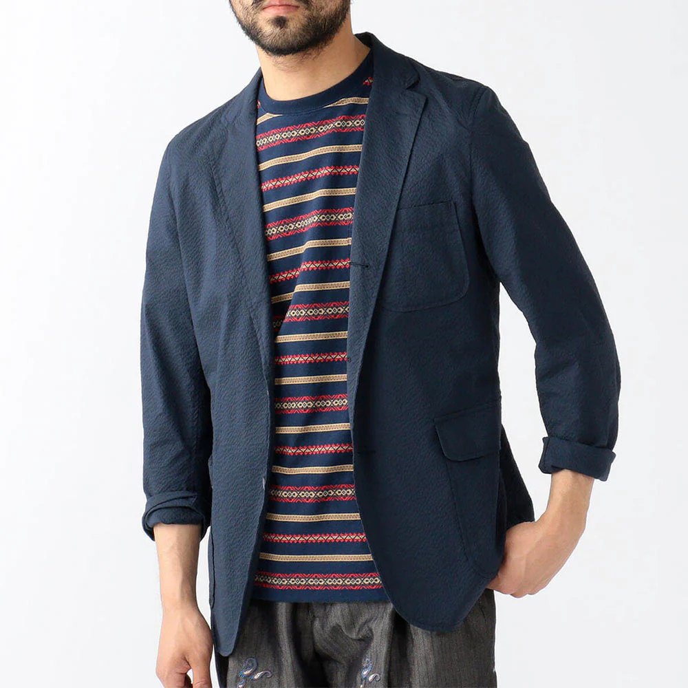 Beams Plus - Veste Costume - Marine - Image 6