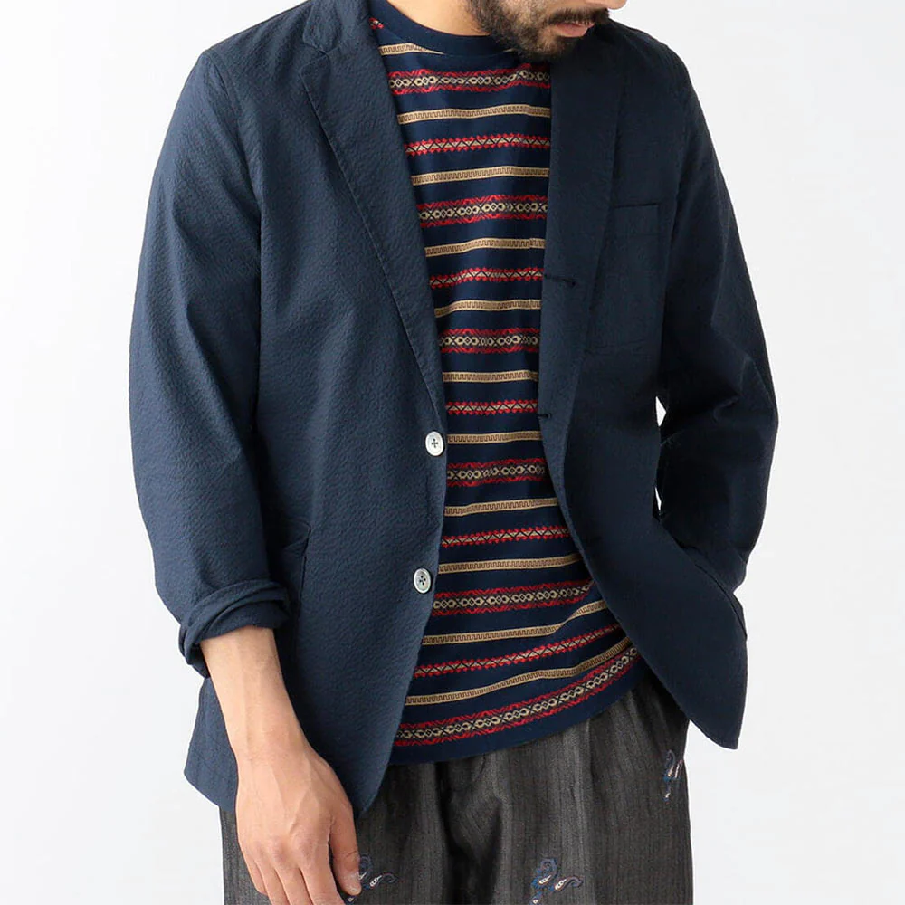 Beams Plus - Veste Costume - Marine - Image 7