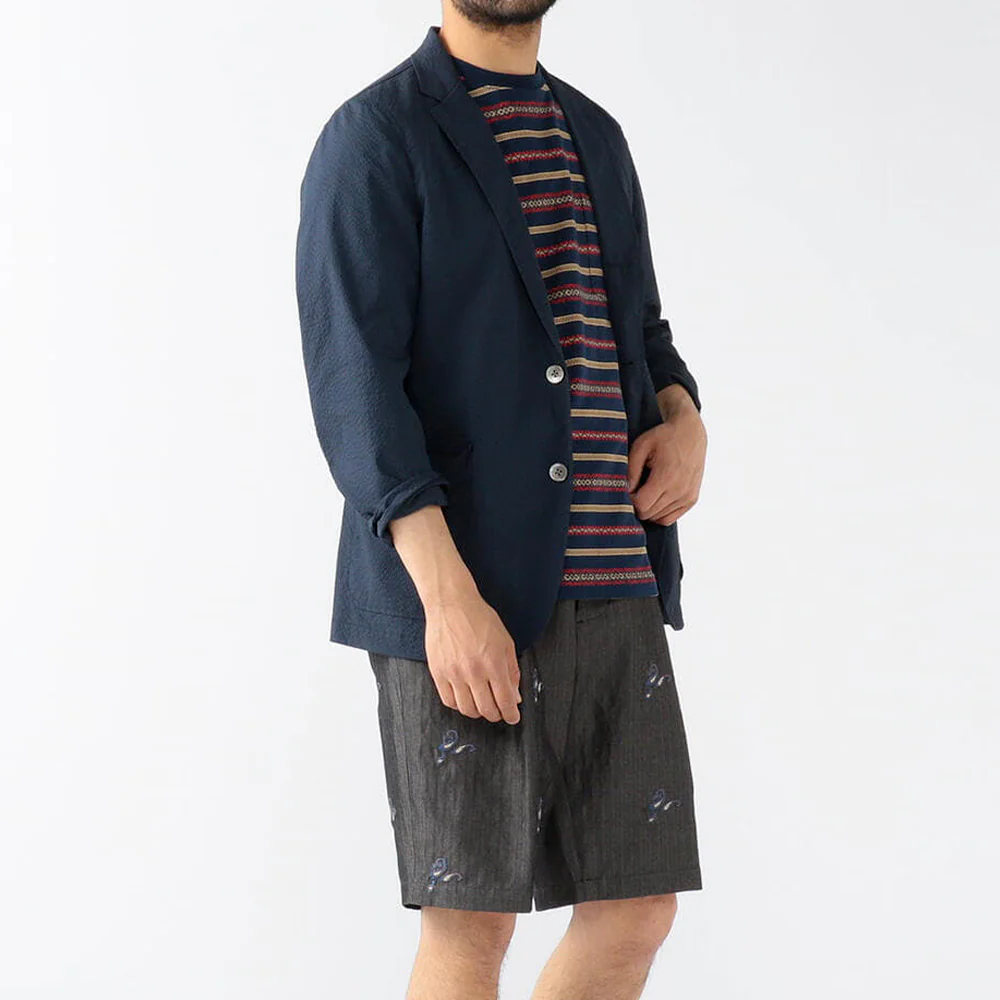 Beams Plus - Veste Costume - Marine - Image 8