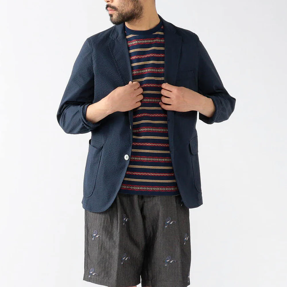 Beams Plus - Veste Costume - Marine - Image 9