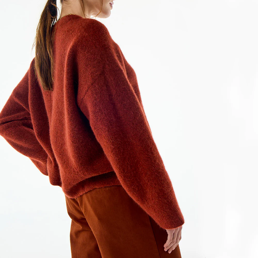 Belle Pièce - Pull Kipling - Ocre Rouge - Image 3