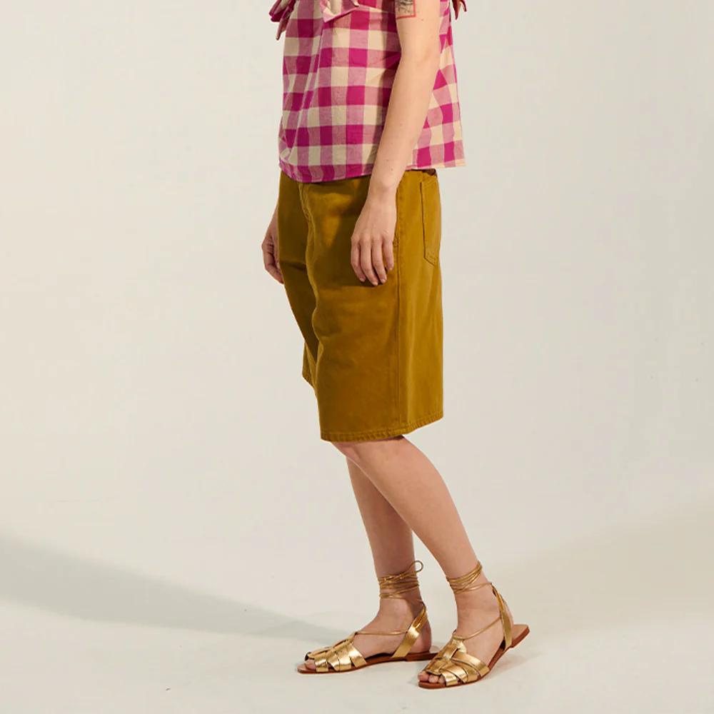 Belle Pièce - Short Sienne - Marron Moss - Image 3