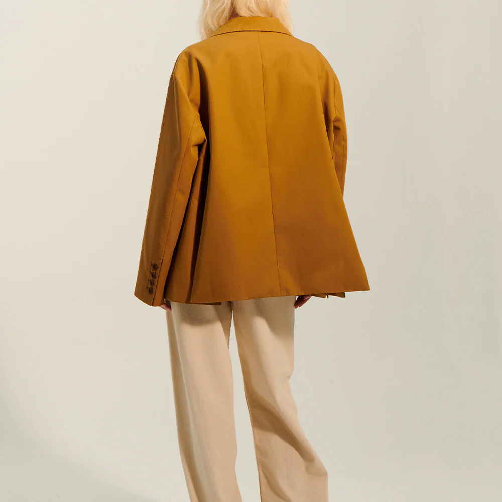 Belle Pièce - Veste London - Marron Tabacco - Image 3