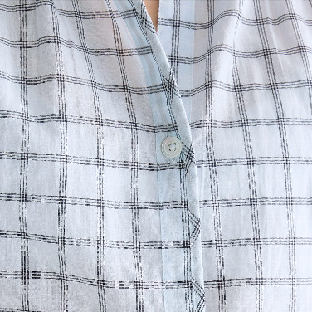 Bellerose - Blouse à carreaux Cherry - Bleu - Image 3