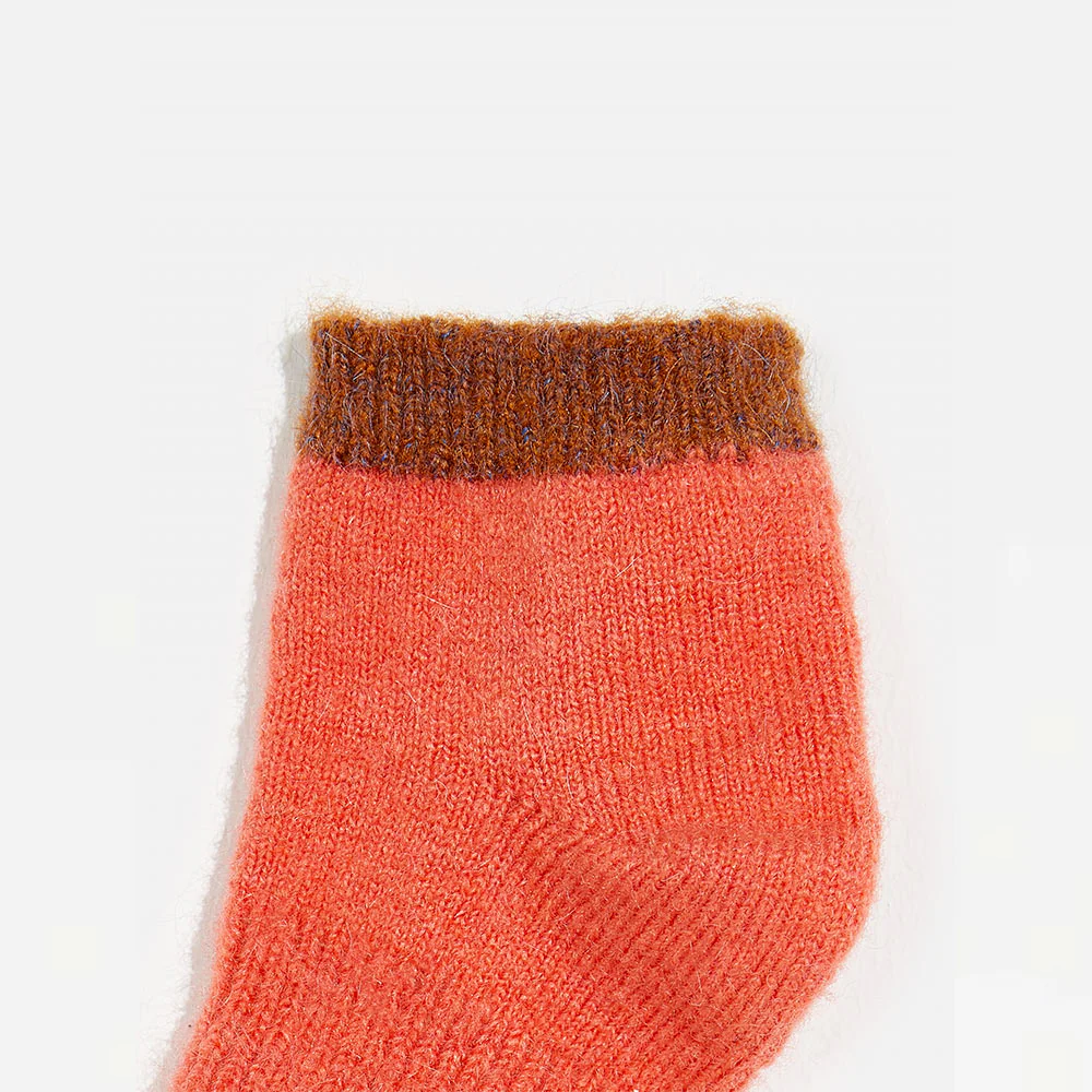Bellerose - Chaussettes Farno - Corail - Image 2