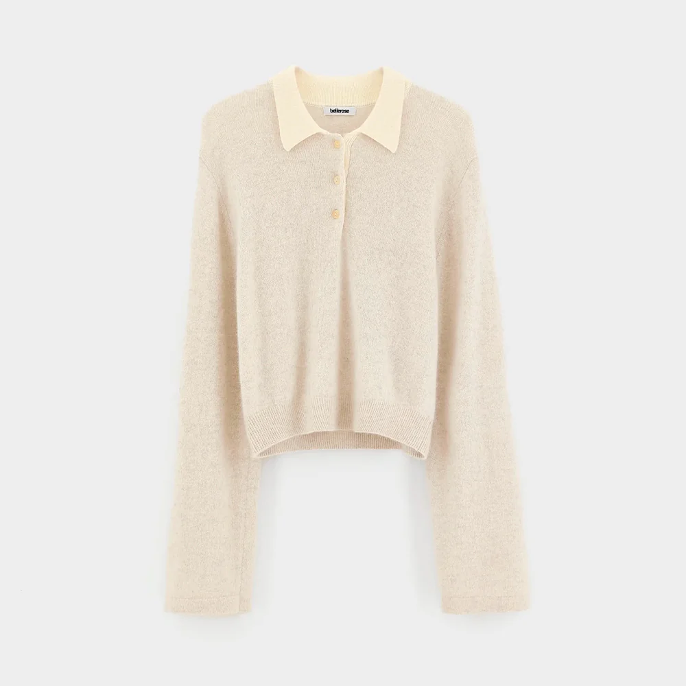 Bellerose - Polo Dusto - Ecru - Image 5