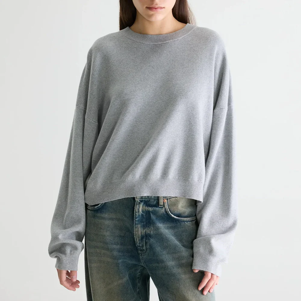 Bellerose - Pull Ă col rond Angum - Gris