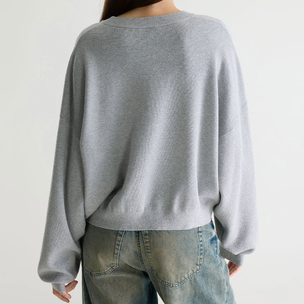 Bellerose - Pull Ă col rond Angum - Gris - Image 2